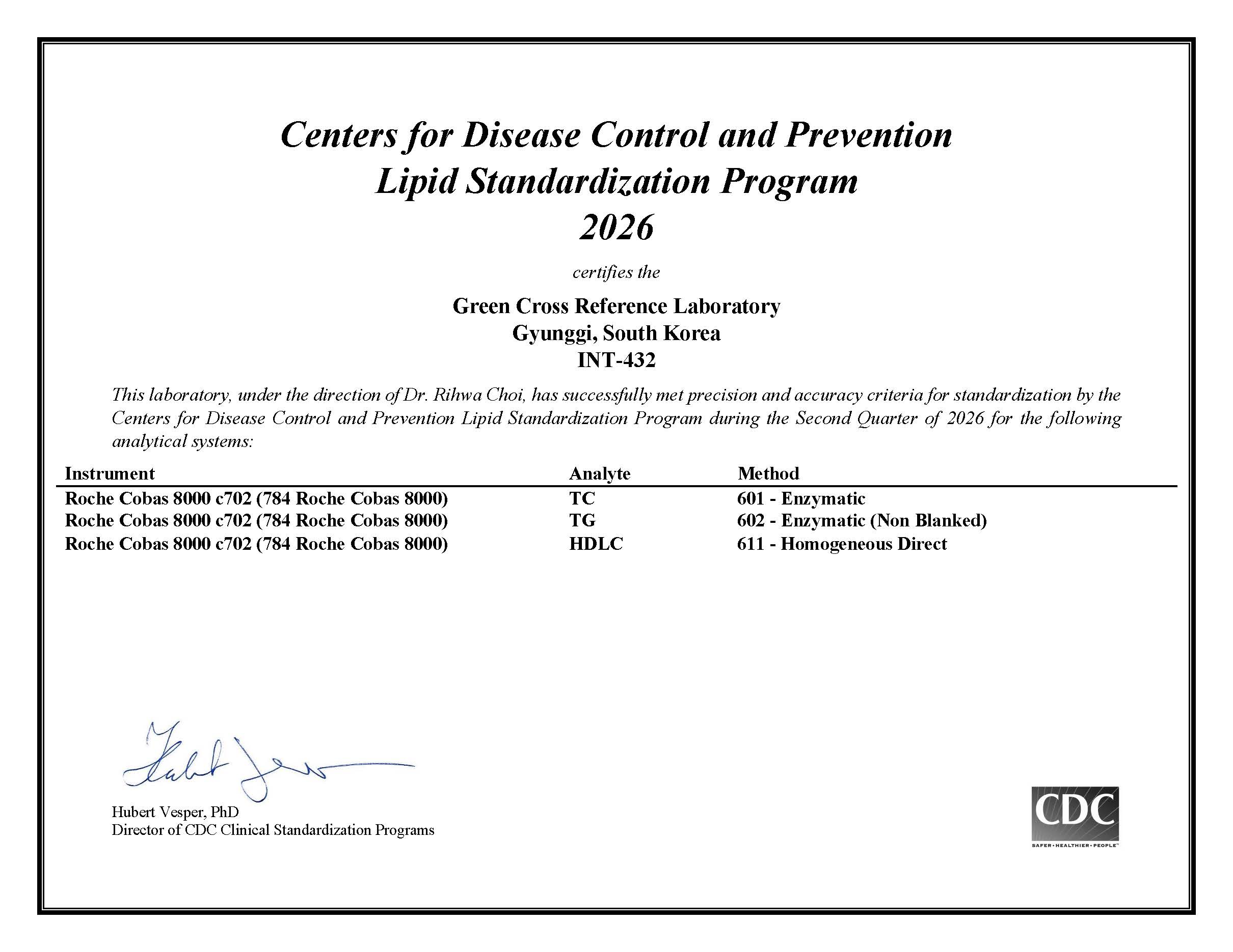 CDC LSP