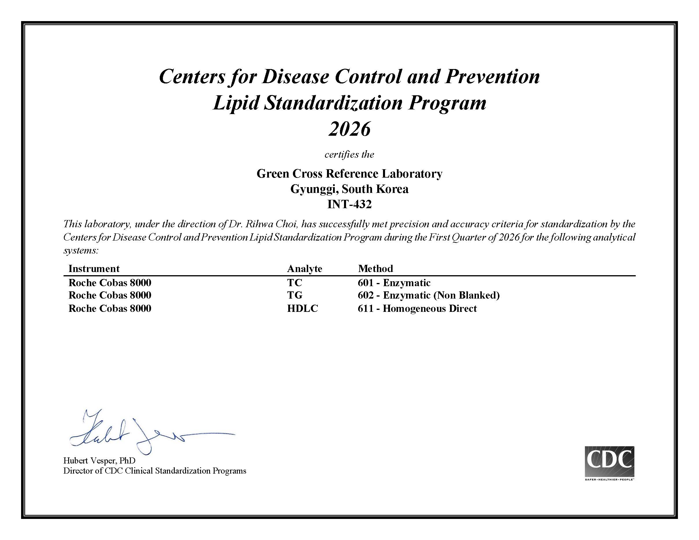 CDC LSP